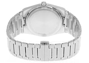 Tissot PRX Quartz Red Dial Silver Steel Strap Watch for Men - T137.410.11.421.00