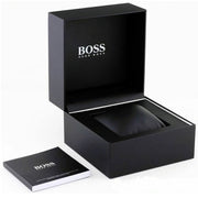 Hugo Boss Bossmatic Automatic Black Dial Black Steel Strap Watch for Men - 1514215