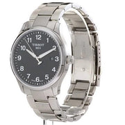 Tissot T-Sport Gent XL Black Dial Silver Steel Strap Watch for Men - T116.410.11.057.00