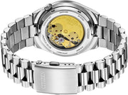 Citizen Tsuyosa Automatic Black Dial Silver Steel Strap Watch for Men - NJ0151-53E