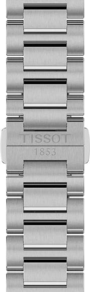 Tissot PRC 100 Solar Quartz Silver Dial Silver Steel Strap Watch for Men - T151.422.11.031.00