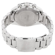 Seiko Prospex Speedtimer Solar Chronograph Gold Dial Silver Steel Strap Watch for Men - SSC817