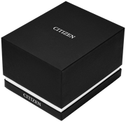 Citizen Tsuyosa 60 Automatic Black Dial Silver Steel Strap Watch for Men - NK0020-55E