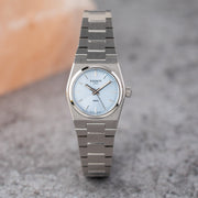 Tissot PRX Quartz Mother of Pearl Dial Silver Steel Strap Watch for Women - T137.010.11.111.00