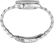 Seiko 5 Sports SKX Automatic Blue Dial Silver Steel Strap Watch for Men - SRPL83K1