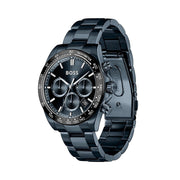 Hugo Boss Hero 2.0 Chronograph Blue Dial Blue Steel Strap Watch for Men - 1514270