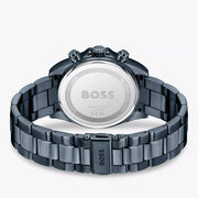 Hugo Boss Hero 2.0 Chronograph Blue Dial Blue Steel Strap Watch for Men - 1514270