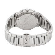 Salvatore Ferragamo Sapphire Chrono Black Dial Silver Steel Strap Watch for Men - SFME00321