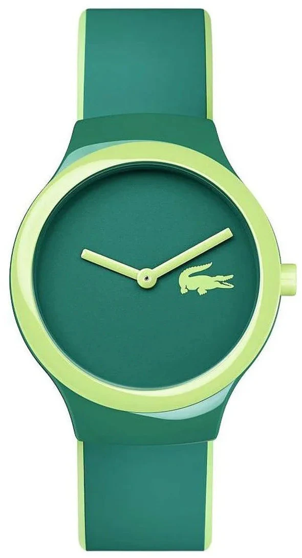 Lacoste The Goa Green Dial Green Silicone Strap Watch for KIds- 2020119