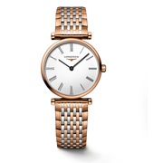 Longines La Grande Classique De Longines White Dial Two Tone Steel Strap Watch for Women - L4.209.1.92.7
