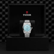 Tudor Black Bay 54 Blue Dial Silver Steel Strap Watch for Men - M79000-0001