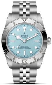 Tudor Black Bay 54 Blue Dial Silver Steel Strap Watch for Men - M79000-0001