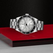 Tudor Black Bay 54 Silver Dial Silver Steel Strap Watch for Men - M7943A1A0NU-0002