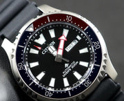 Citizen Promaster Automatic 200M Diver Fugu Limited Edition Black Dial Black Rubber Strap Watch For Men - NY0110