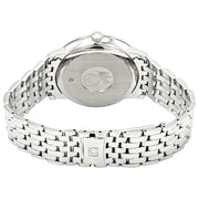 Omega De Ville Prestige Co-Axial Grey Dial Silver Steel Strap Watch for Men - 424.10.40.20.06.002