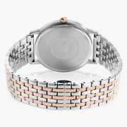 Emporio Armani Kappa Gray Dial Two Tone Steel Strap Watch for Men - AR11121
