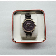 Fossil Tailor Analog Brown Dial Brown Steel Strap Watch for Women - ES4258