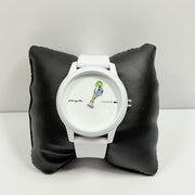 Lacoste Jeremyville White Dial White Silicone Strap Watch for Men - 2011072