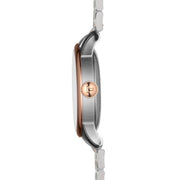 Tissot Le Locle Powermatic 80 Diamonds Silver Dial Two Tone Steel Strap Watch For Men - T006.407.22.036.01