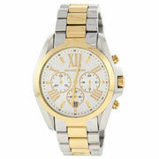 Michael Kors Bradshaw Silver Dial Two Tone Steel Strap Watch for Women - MK5627