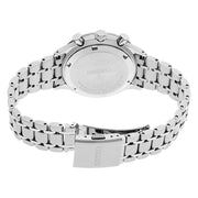 Seiko 5 Sport Chronograph Black Dial Silver Steel Strap Watch for Men - SSB479P1