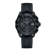 Tag Heuer Aquaracer Titanium Grey Dial Watch for Men - CAY218B.FC6370