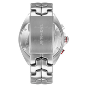 Tag Heuer Formula 1 Chronograph Senna Grey Dial Silver Steel Strap Watch for Men - CAZ201D.BA0633