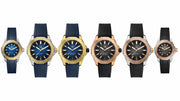 Tag Heuer Aquaracer Professional 200 Automatic Diamonds Black Dial Black Rubber Strap Watch for Women - WBP2451.FT6200