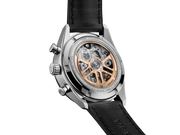 Tag Heuer Carrera Chronograph Black Dial Black Leather Strap Watch for Men - CBN201C.FC6542