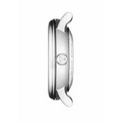 Tissot T Classic Carson Premium Automatic Lady Silver Dial Silver Steel Strap Watch for Women - T122.207.11.033.00