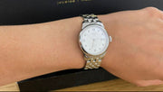 Tissot Le Locle Automatic Lady Silver Dial Silver Steel Strap Watch For Women - T006.207.11.036.00