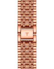 Tissot T Classic Everytime White Dial Rose Gold Mesh Bracelet Watch for Men - T109.610.33.032.00
