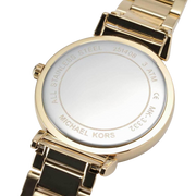 Michael Kors Catlin Mother of Pearl Dial Gold Steel Strap Watch for Women - MK3332