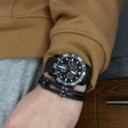 Tissot Seastar 1000 Chronograph Black Dial Black Rubber Strap Watch For Men - T120.417.37.051.02